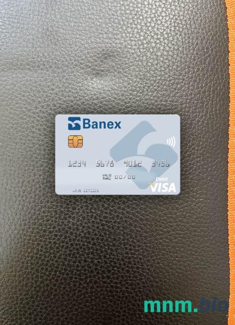 Peru Banco Banex visa obciążyć card wygląd fotograficzny skan PSD + zdjęcie